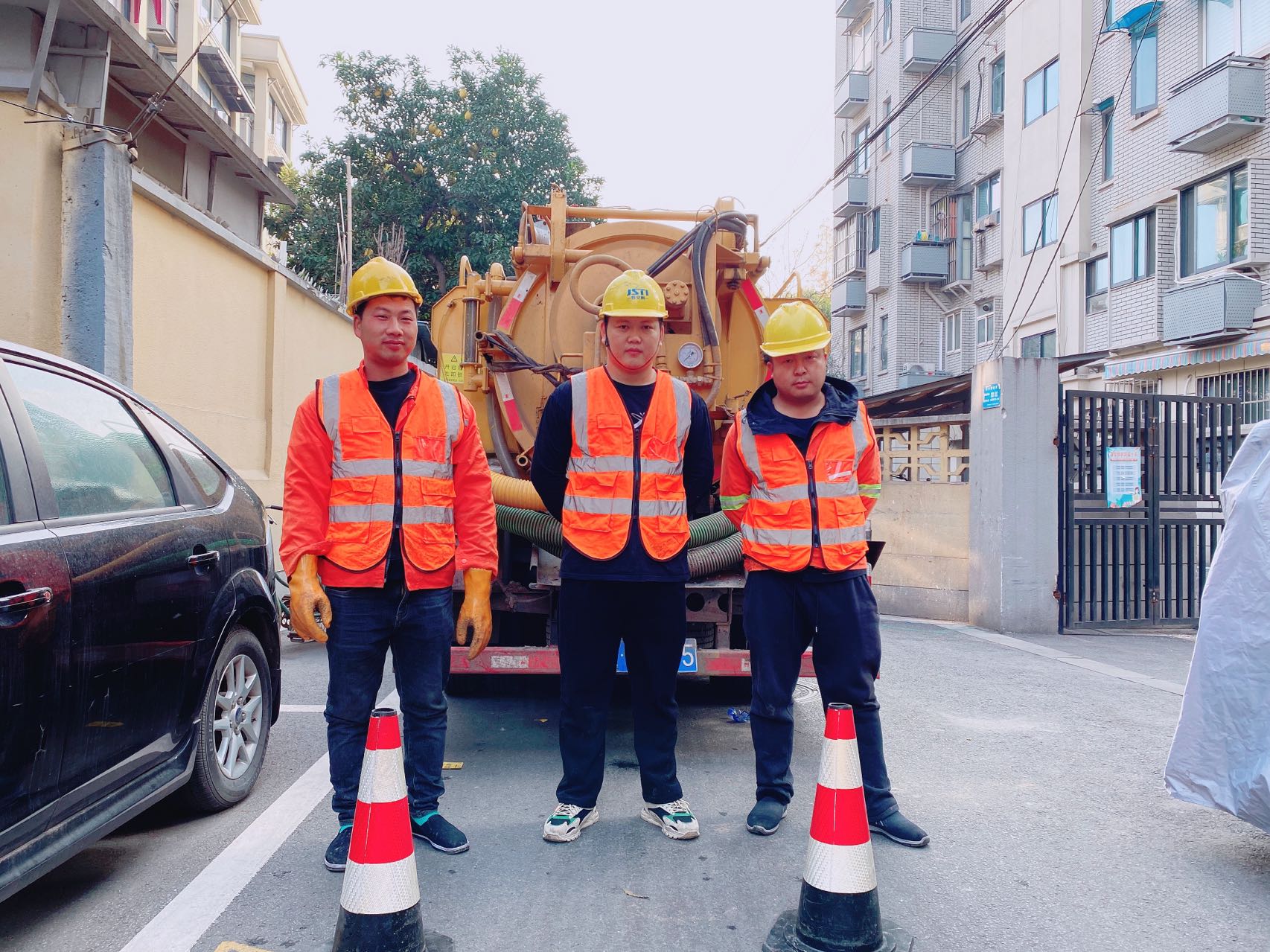 地下室南京某小区管道清淤检测施工